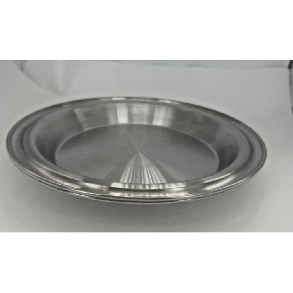 Saladmaster Stainless Steel Two-Piece Set 9 Inch 22 cm Silver - Pie Pans